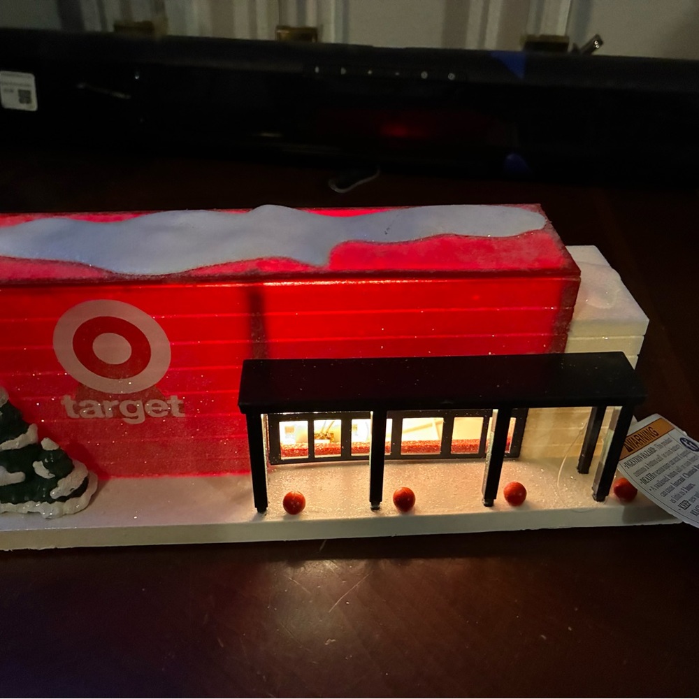 2025 Bullseye’s Playground Target Store Light-Up LED Christmas Village